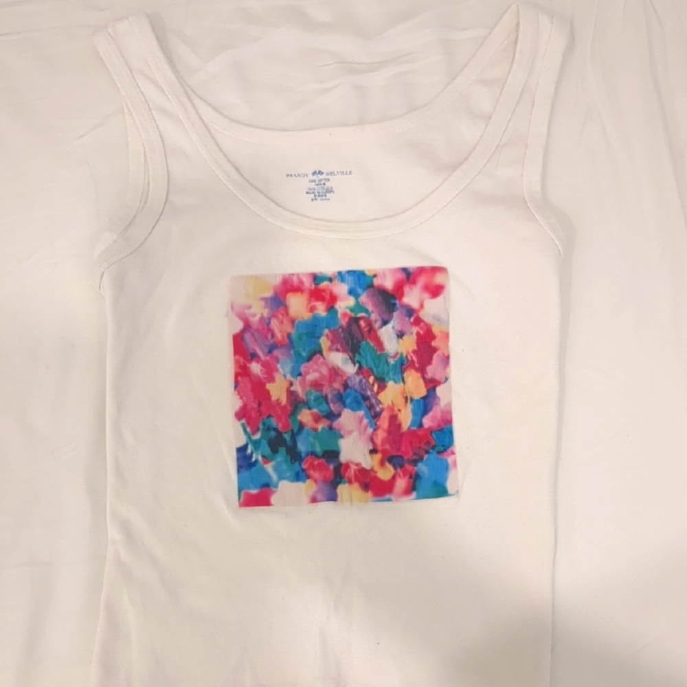 Colorful Brandy Melville tank top